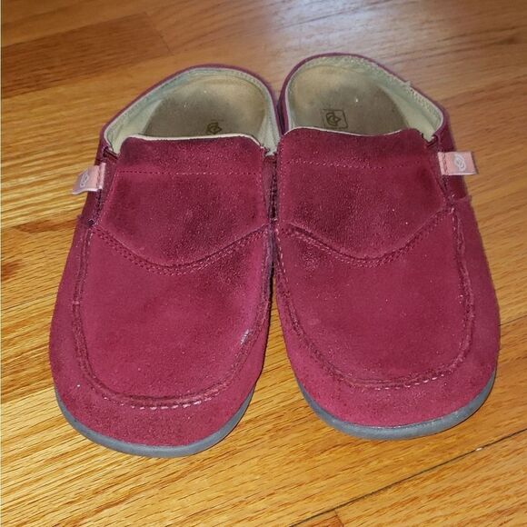 Spenco red leather slides - Picture 2 of 7